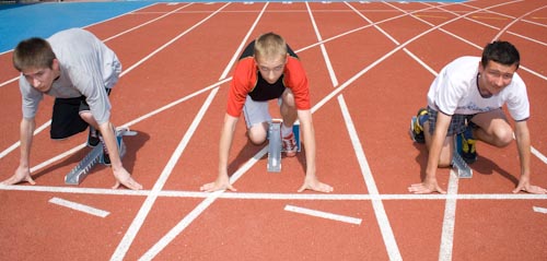 finał lekkoatletycznej gimnazjady odbył się na Stadionie Miejskim