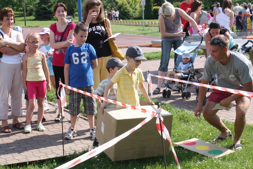 część z około 30 konkurencji trzeba było wykonać w parach