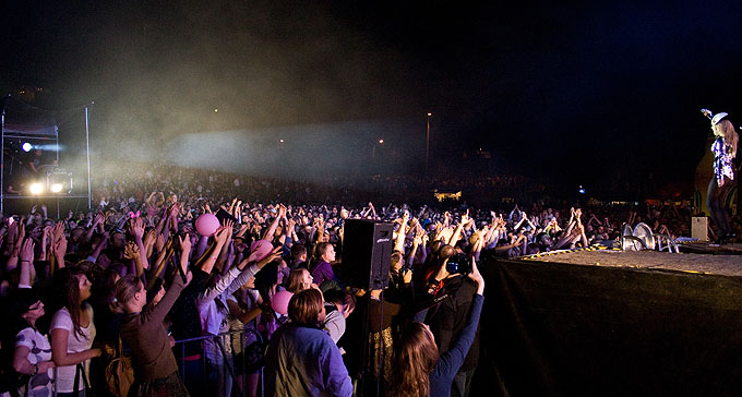 16 lipca 2011r. Gościniec łomżyński. Koncert Dody. Fot. Jacek Babiel