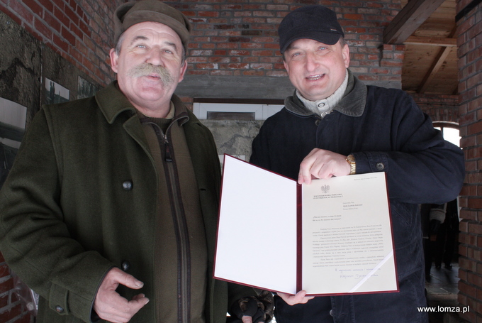 Klubowi Fort dziękował wicewojewoda Wojciech Dzierzgowski