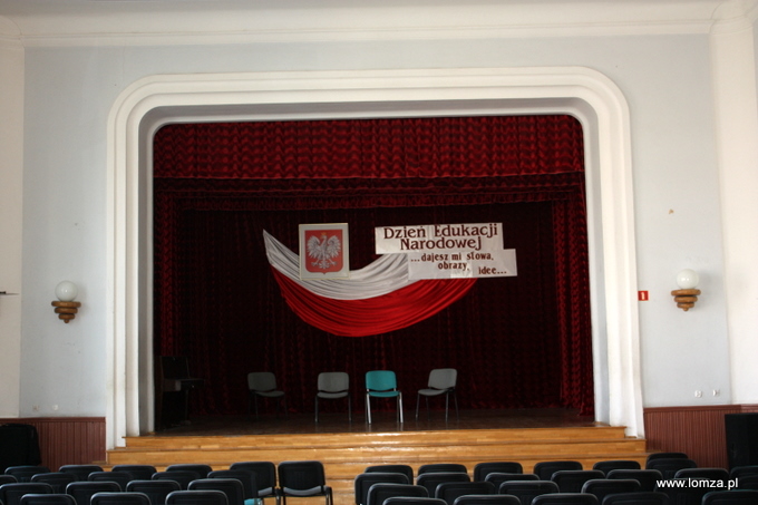 ściana proscenium przed remontem