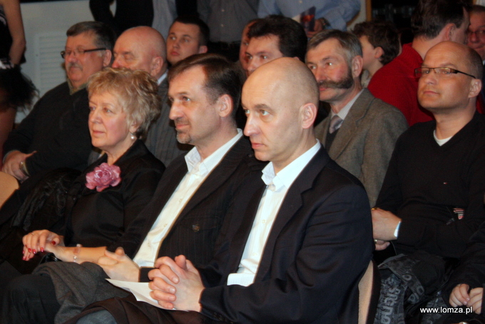 wśród publiczności byli m.in. Senator RP Tadeusz Arłukowicz i zastępca Prezydenta Łomży Mirosława Kluczek