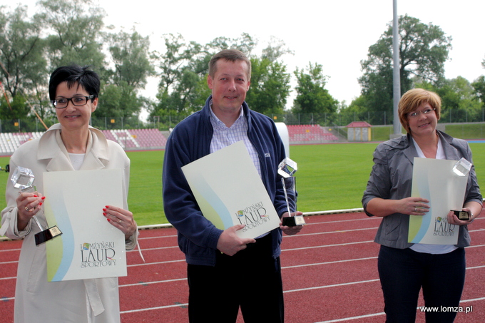 zdobywcy Łomżyńskich Laurów Sportowych w kategorii "Sponsor"
