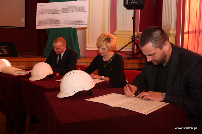 podpisanie aktu erekcyjnego