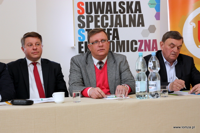 Prezes SSSE Robert Żyliński, Prezes ŁIP-H Maciej Zajkowski, Starszy Cechu Jan Chojnowski