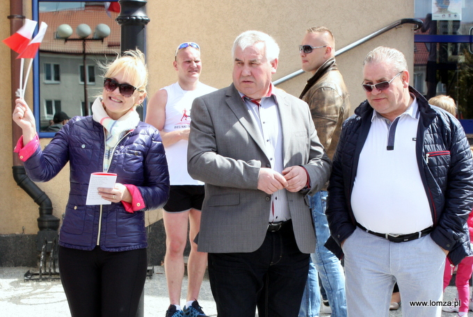 radna Rady Miejskiej Łomży Bogumiła Olbryś oraz radni Sejmiku Województwa Podlaskiego Kazimierz Gwiazdowski i Marek Olbryś