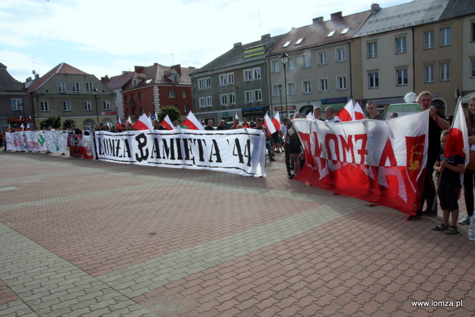 łomżyńskie obchody 71. rocznicy wybuchu Powstania Warszawskiego