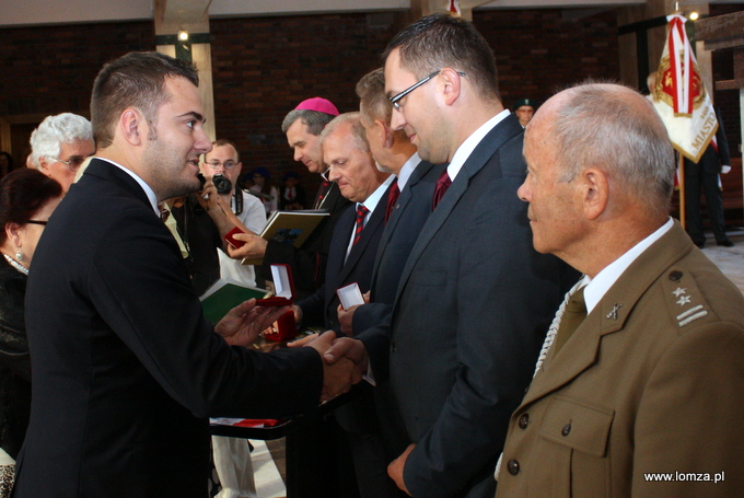 wręczenie Złotych Odznak Honorowych za Zasługi dla Związku Sybiraków