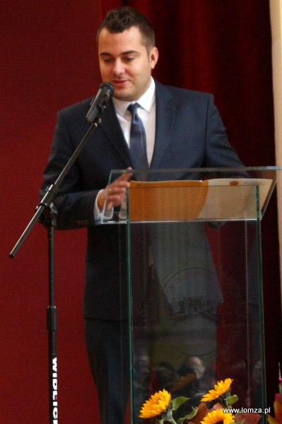 Prezydent Łomży Mariusz Chrzanowski