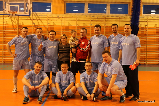 Zwycięska drużyna Urzędu Miejskiego w Łomży