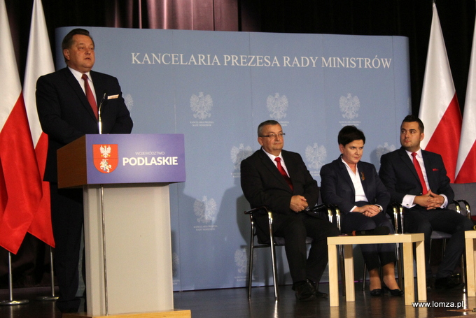 głos zabrał również Jarosław Zieliński, Wiceminister Spraw Wewnętrznych i Administracji