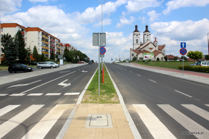 wyremontowany w tym roku odcinek ulicy Zawadzkiej, którego realizacja zostanie zrefundowana ze środków unijnych
