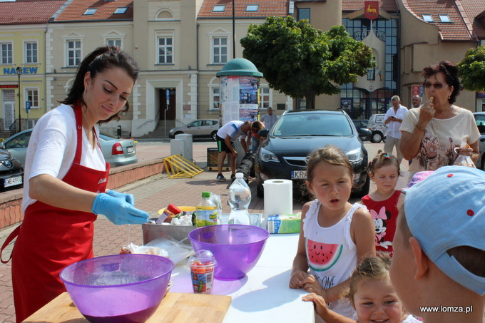 Diana Volokhova podczas Kreatywnych Warsztatów Kulinarnych dla dzieci