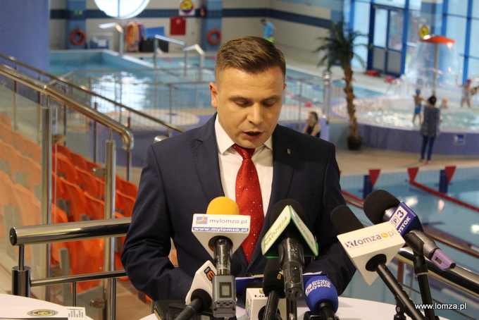 Andrzej Modzelewski, dyrektor Miejskiego Ośrodka Sportu i Rekreacji w Łomży