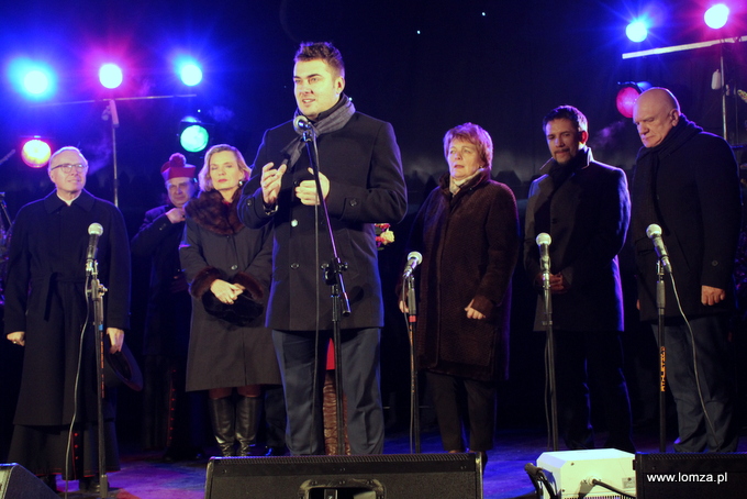 życzenia świąteczne mieszkańcom Łomży składa Prezydent Mariusz Chrzanowski