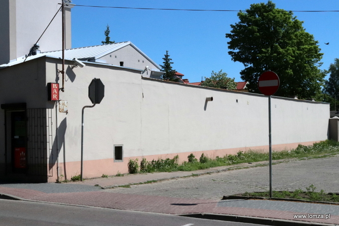 miejsce pod mural przy Muzeum Północno - Mazowieckim