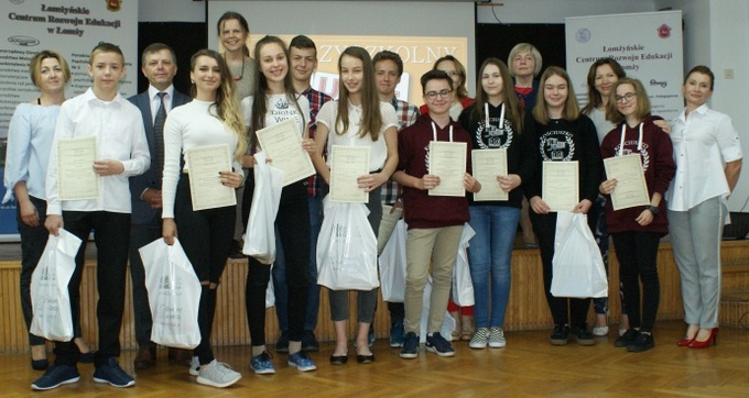 Laureaci V Międzyszkolnego Quizu Zawodoznawczego dla Szkół Gimnazjalnych
