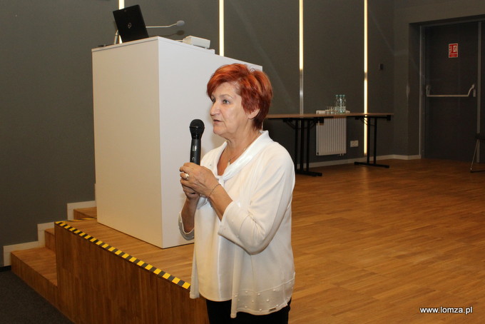 Aleutyna Kołos, prezes oddziału ZNP w Łomży