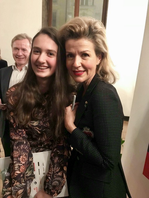 Selfie z Anne Sophie Mutter
