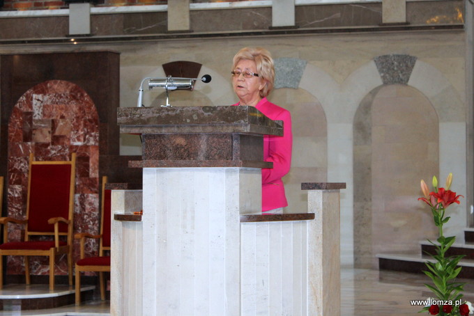 Janina Pieńkowska-Wolfart, prezes zarządu Oddziału Związku Sybiraków w Łomży