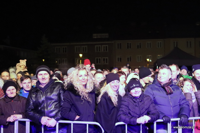 publiczność Łomżyńskiej Nocy Sylwestrowej