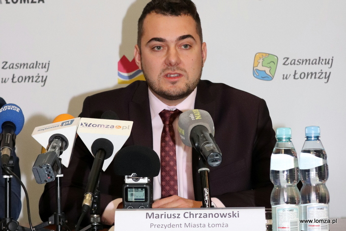 Mariusz Chrzanowski, prezydent Łomży