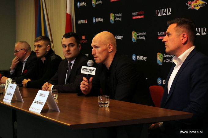 Dariusz Wojtkowski, Fiodor Czerkaszyn, prezydent Mariusz Chrzanowski, Krzysztof Włodarczyk, Daniel Bartłomowicz