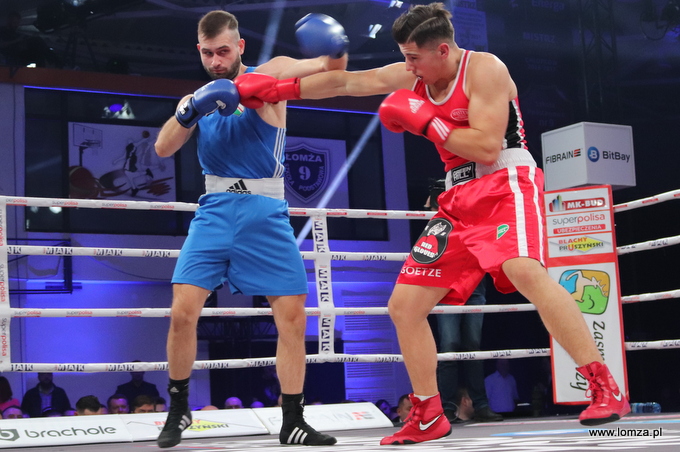 walka boksu olimpijskiego Bartłomiej Szczęsny vs. Krzysztof Lipnicki