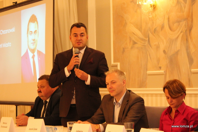 Prezydent Mariusz Chrzanowski widzi dużą szansę na rozwój Łomży poprzez Program "Miasto Plus"