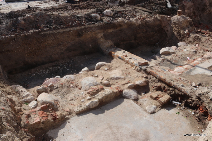 prace archeologiczne na ul. Giełczyńskiej