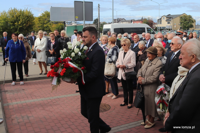 Pamięć ofiar Sybiru uczcił prezydent Łomży Mariusz Chrzanowski