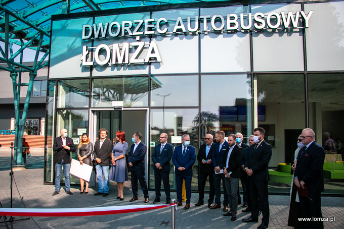 otwarcie Centrum Przesiadkowo - Komunikacyjnego w Łomży