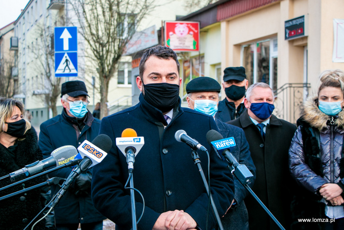 prezydent Łomży Mariusz Chrzanowski