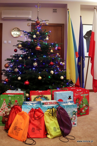 prezenty dla uczestników konkursu "List do Świętego Mikołaja"