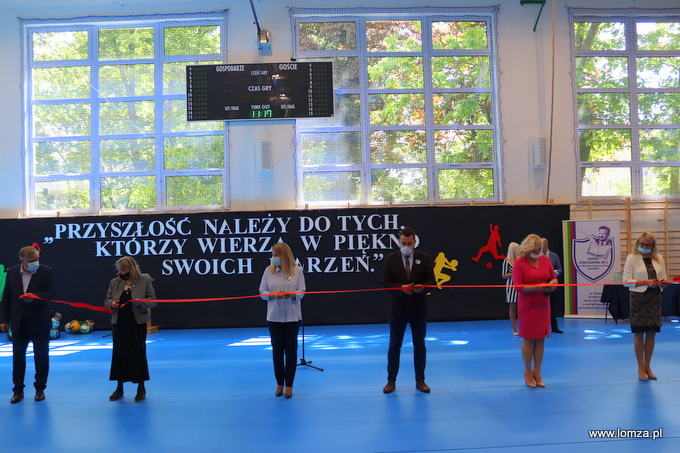 oficjalne otwarcie sali sportowej SP 2