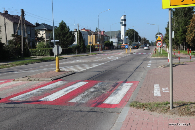 Nieremontowany odcinek ulicy Wojska Polskiego