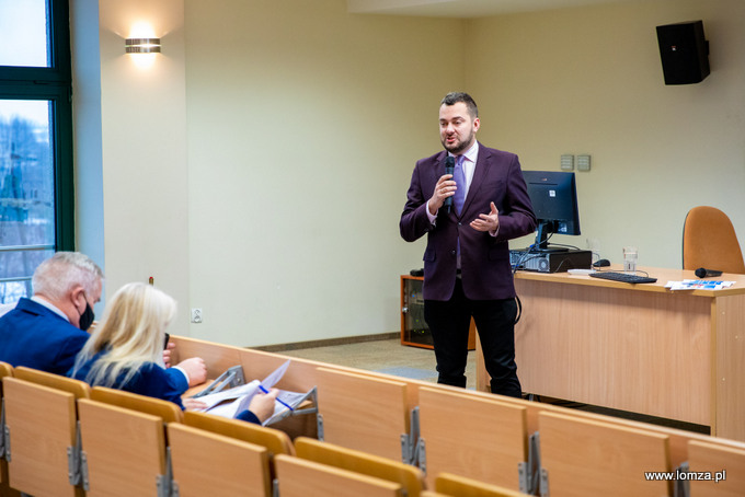 prezydent Łomży Mariusz Chrzanowski