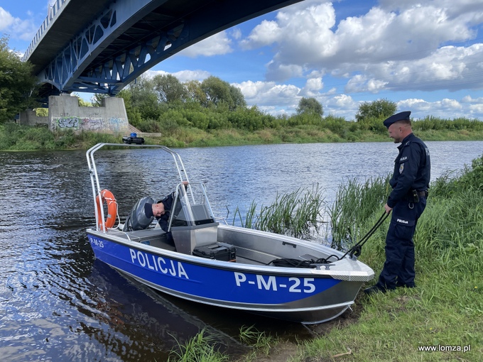 nowa motorówka policji, fot. arch.