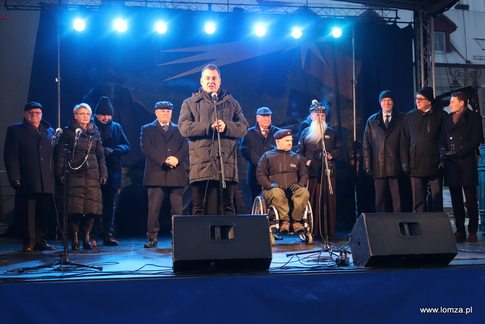 życzenia składa prezydent Mariusz Chrzanowski