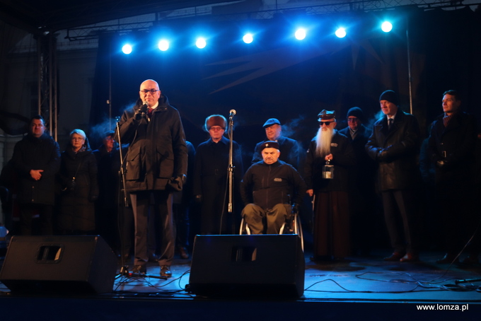 życzenia składa starosta Lech Szabłowski