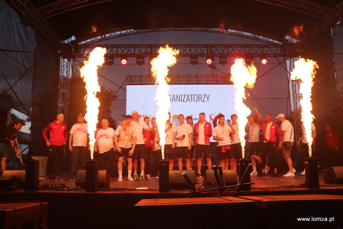 piłkarze, działacze i trenerzy Łomżyńskiego Klubu Sportowego