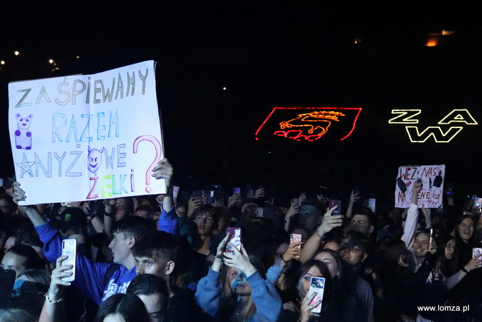 publiczność podczas koncertu Chivasa