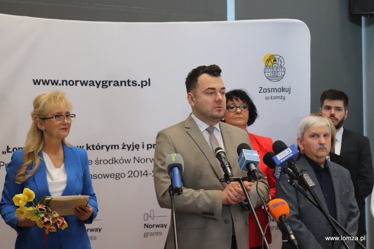 prezydent Łomży Mariusz Chrzanowski