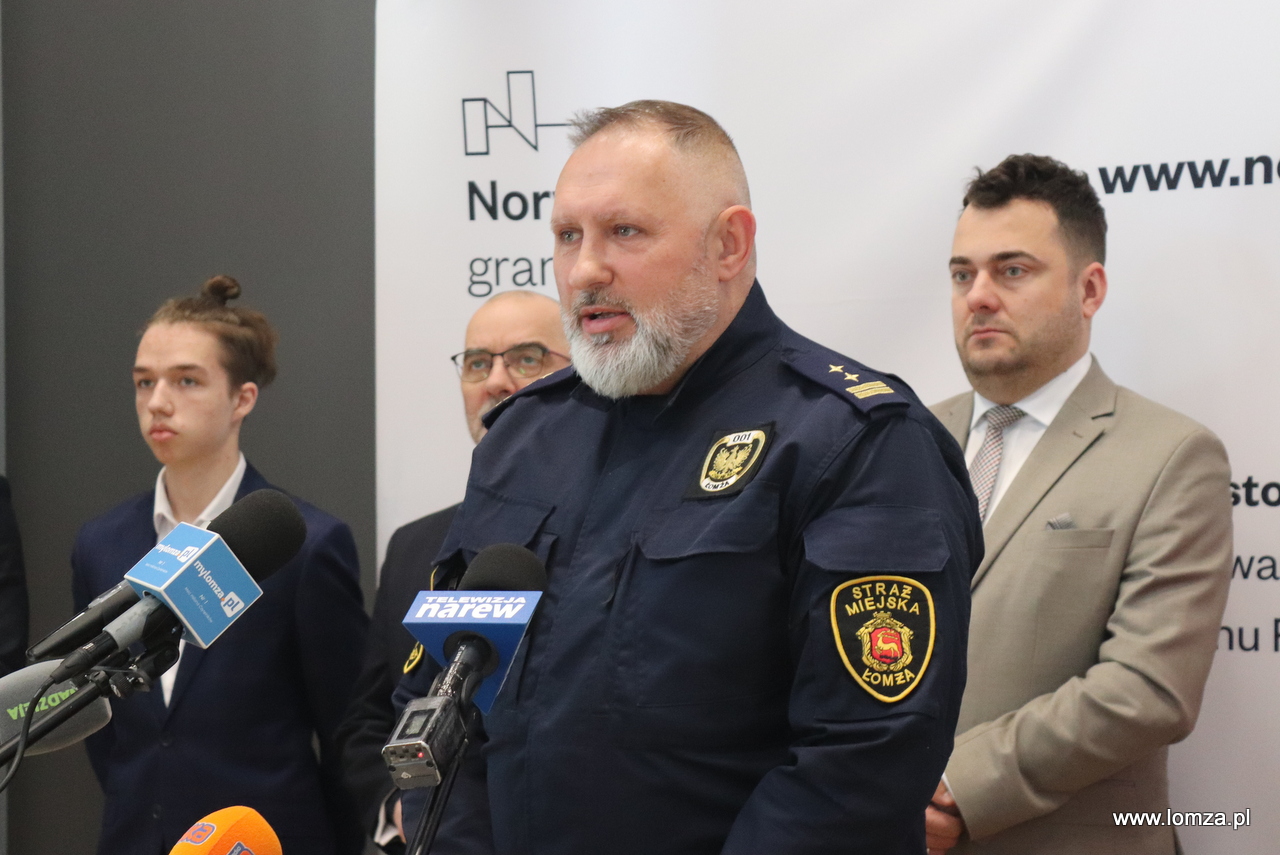 Paweł Żebrowski, komendant Straży Miejskiej