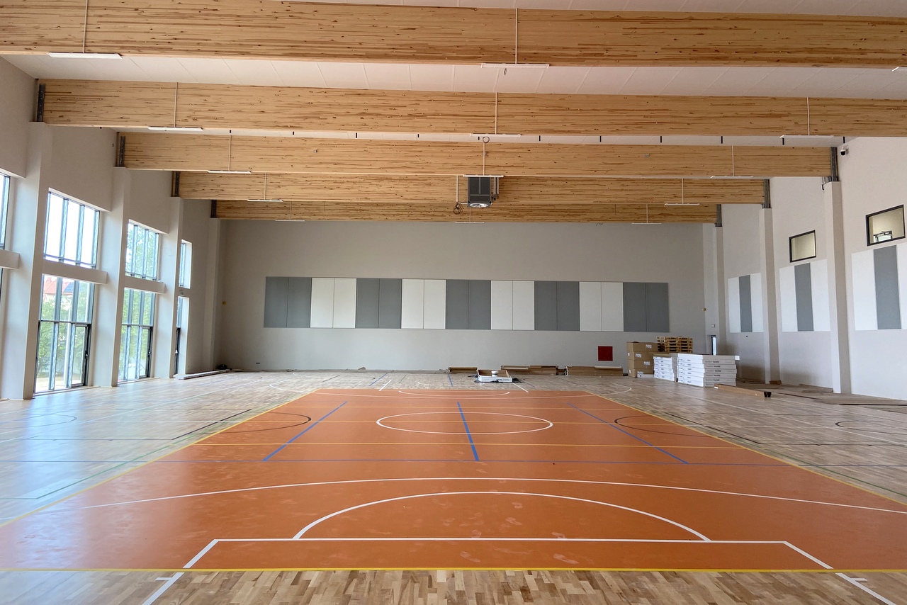 Sala sportowa jest już na ukończeniu