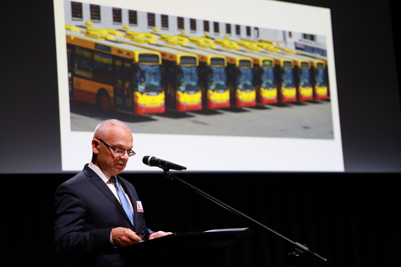 Janusz Nowakowski, prezes spółki MPK w Łomży