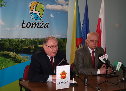 Prezydent z Marszałkiem o inwestycjach unijnych w Łomży