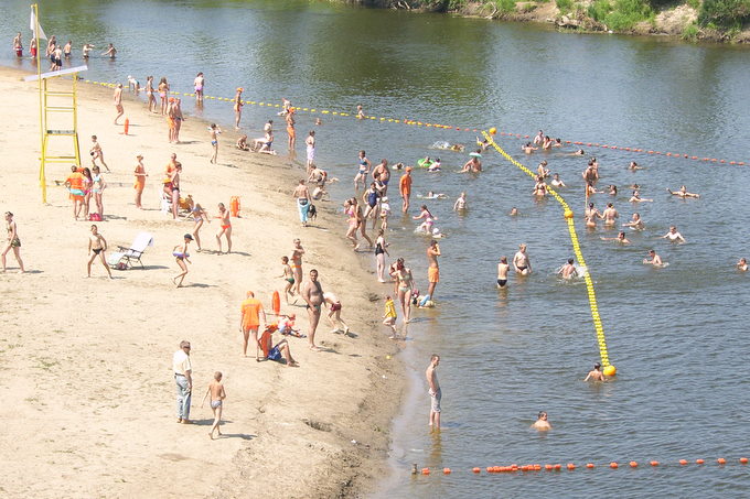 Plaża miejska zaprasza. Od środy odkryty basen?