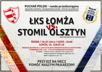 Łomżyński Klub Sportowy zagra w Pucharze Polski