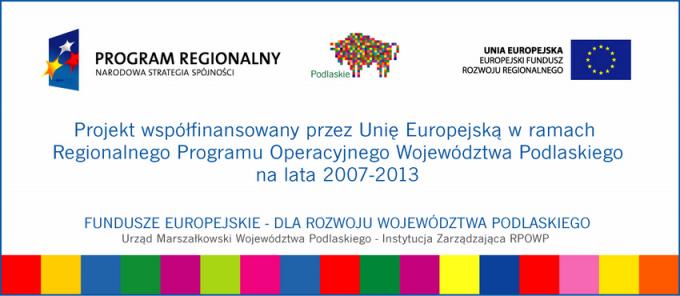 Regionalny Program Operacyjny Województwa Podlaskiego na lata 2007-2013